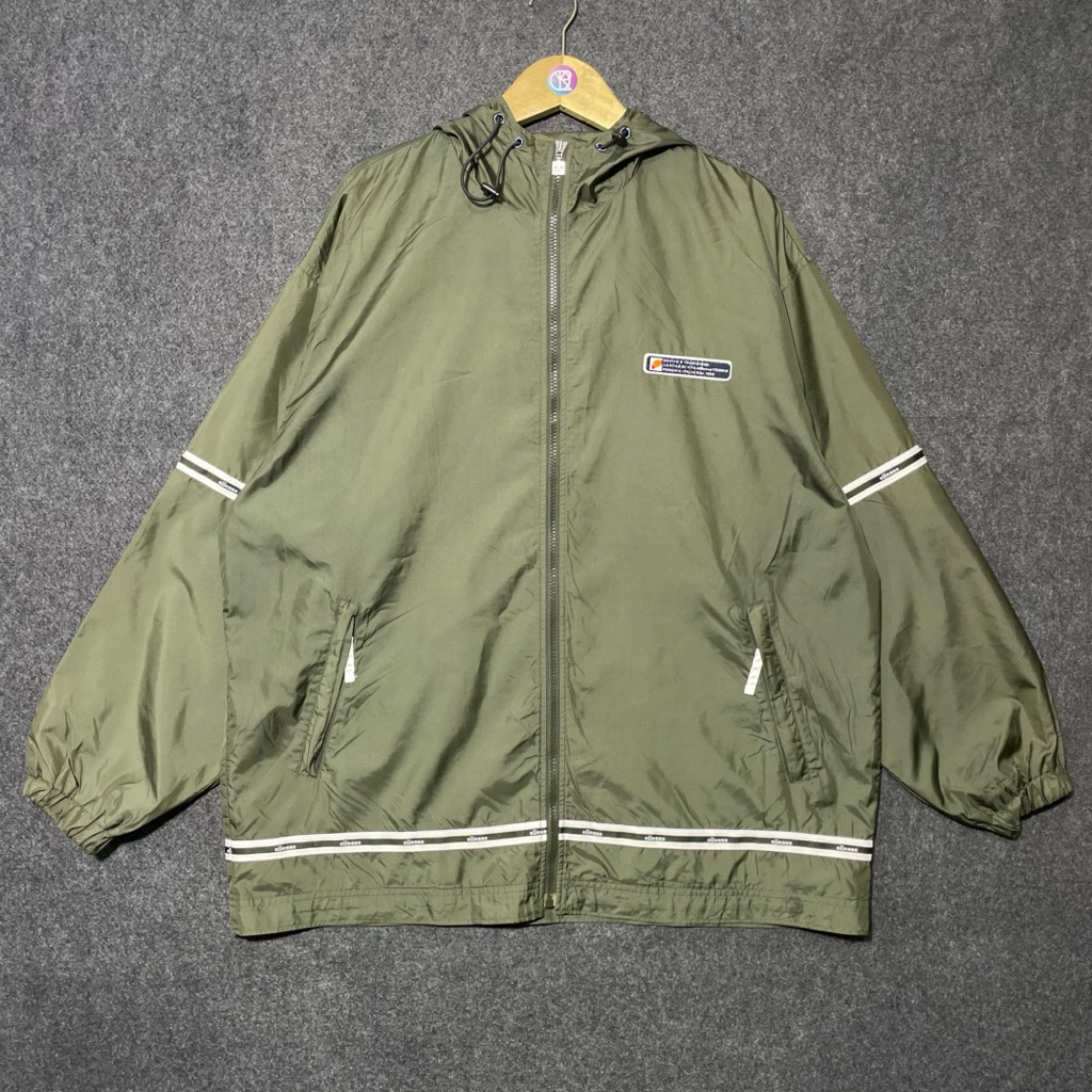 jaket hijau army elese