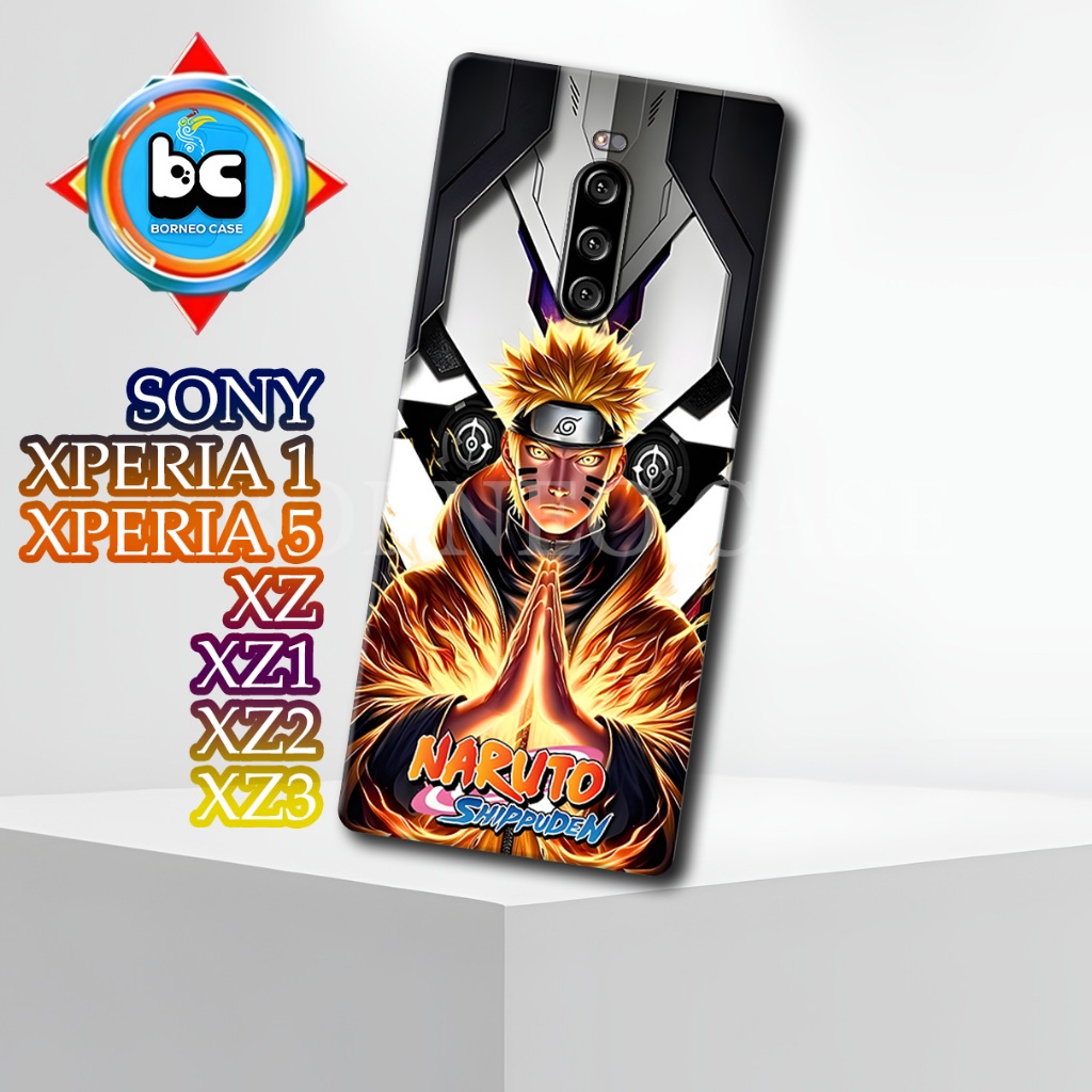BC30/Casing HP Sony xperia 1/ Xperia 5/ XZ/ XZ1/ XZ2/ XZ3 Terbaru- Motif Naruto | Desain Stylish dan