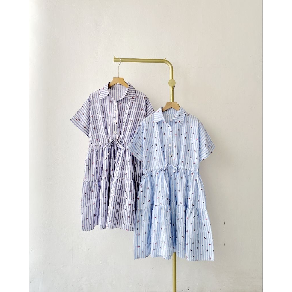 A0480 Dress Kombinasi