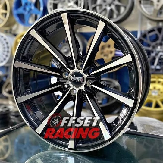 Velg Ring 17 Mobil Jazz Yaris Swift Mobilio Xenia Velg Mobil HSR HUSTLER R17 Lubang 4