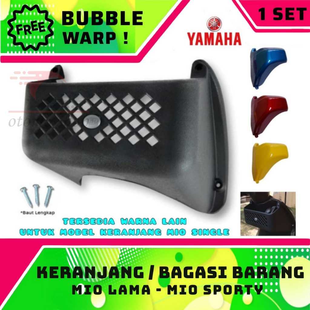 Keranjang mio box dasbor kantong keranjang samping mio sporty hitam TGP