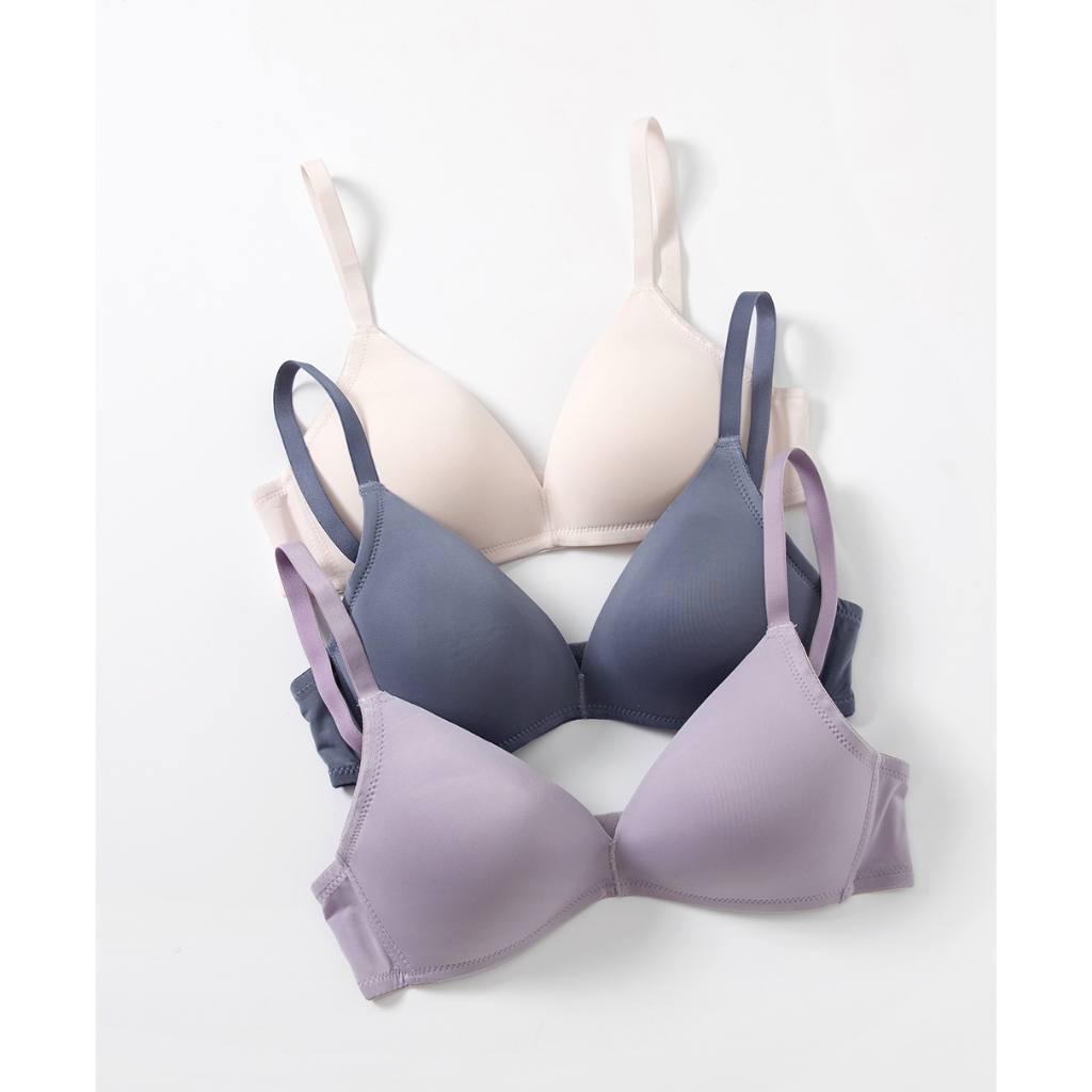 Young Curves Bra Basic Wireless Triangle Cup B & Cup C C03-10372