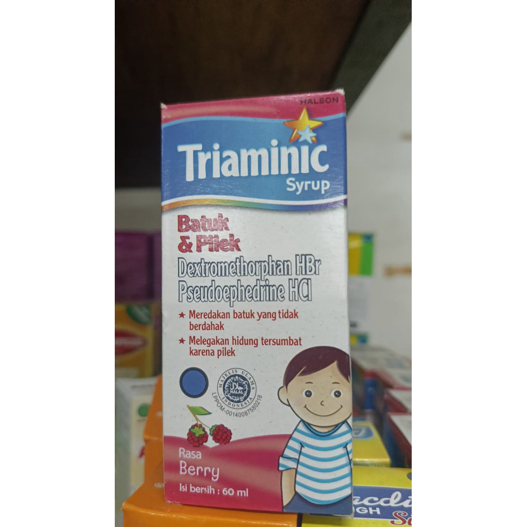 Triaminic Sirup anak batuk pilek @60ml