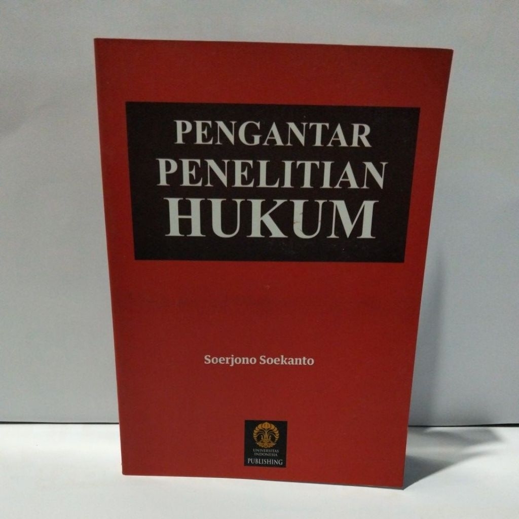 BUKU PENGANTAR PENELITIAN HUKUM #ORIGINAL#