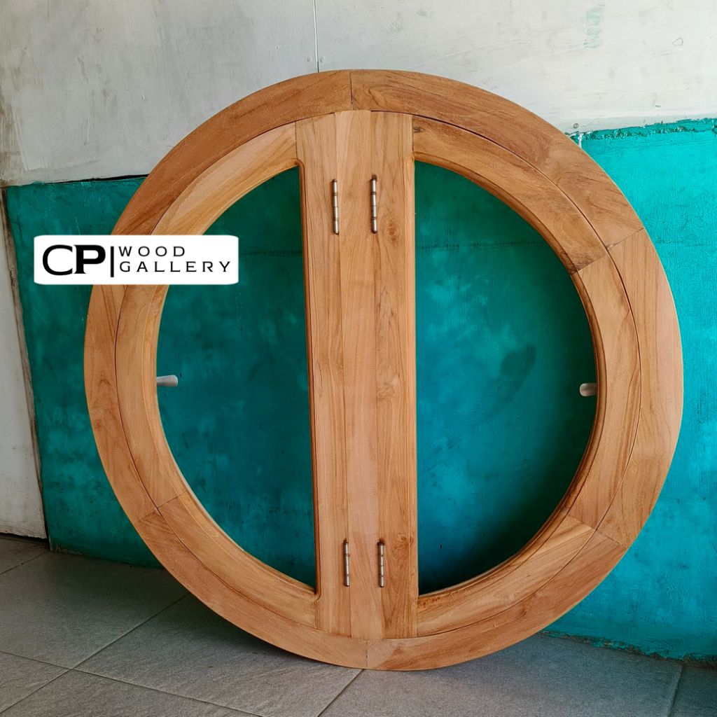 Kusen Jendela Bulat Aesthetic Diameter 80cm | KJC-5