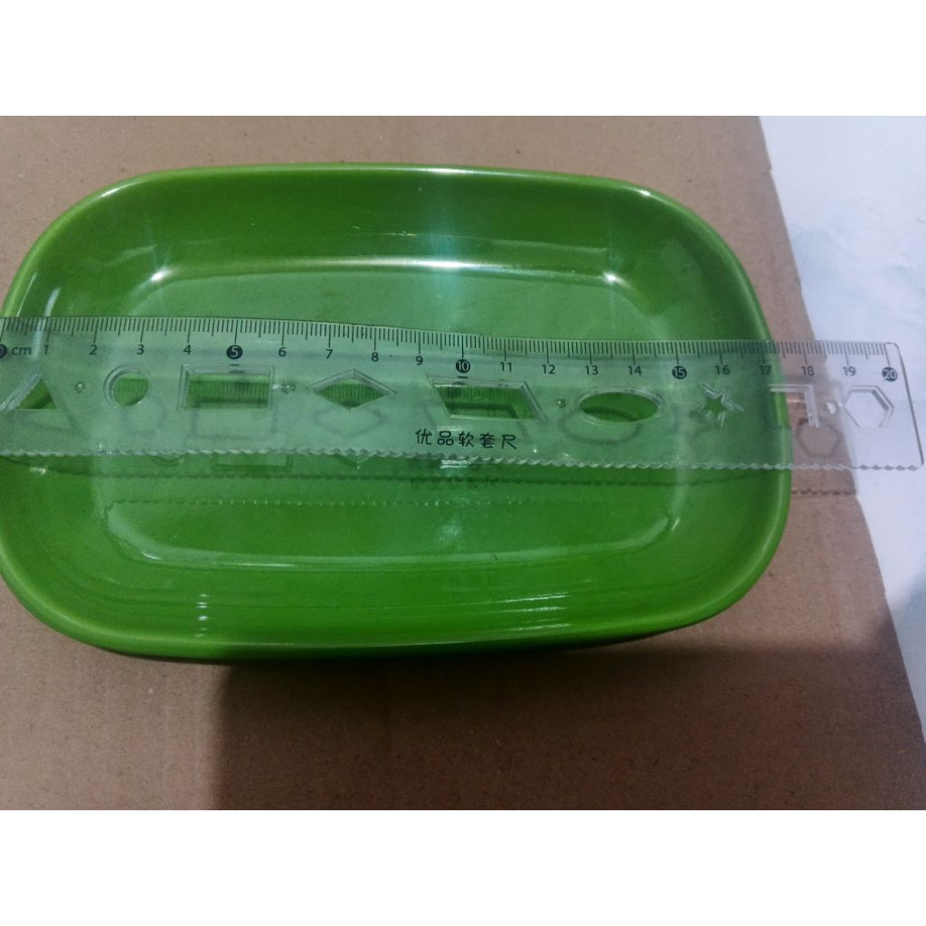 piring persegi melamin