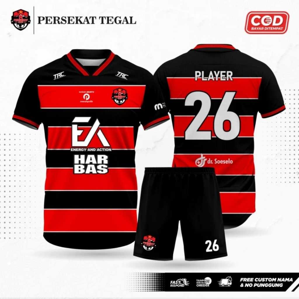 Jersey Persekat Tegal terbaru 2025-2026 Gratis nama & no punggung