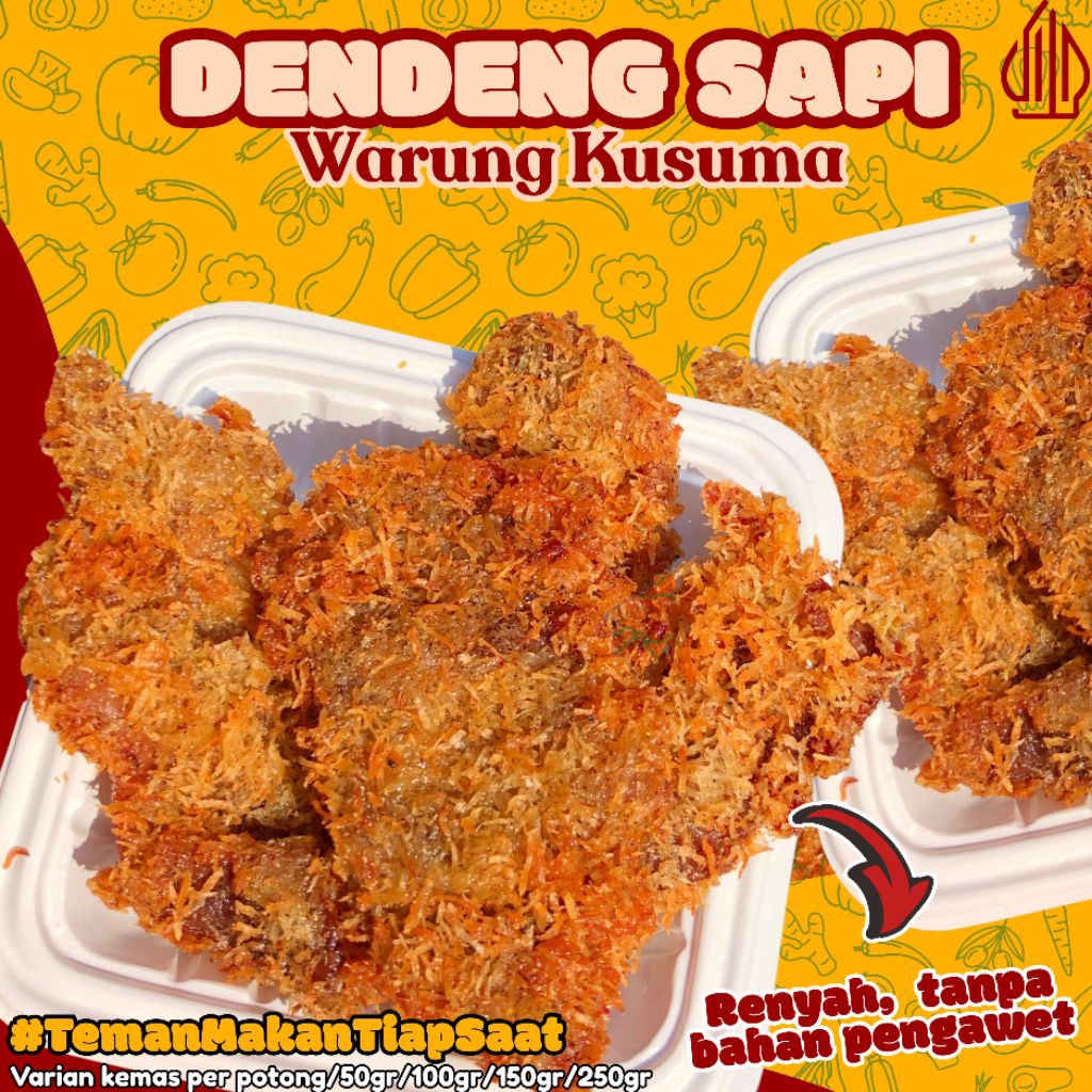 Dendeng Sapi 100gr Dendeng Ragi Kusuma FULL DAGING Srundeng Dendeng  Sapi  JAWA TIMUR