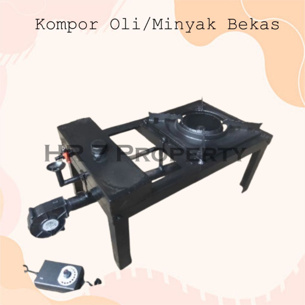 KOMPOR BLOWER BAHAN BAKAR OLI BEKAS