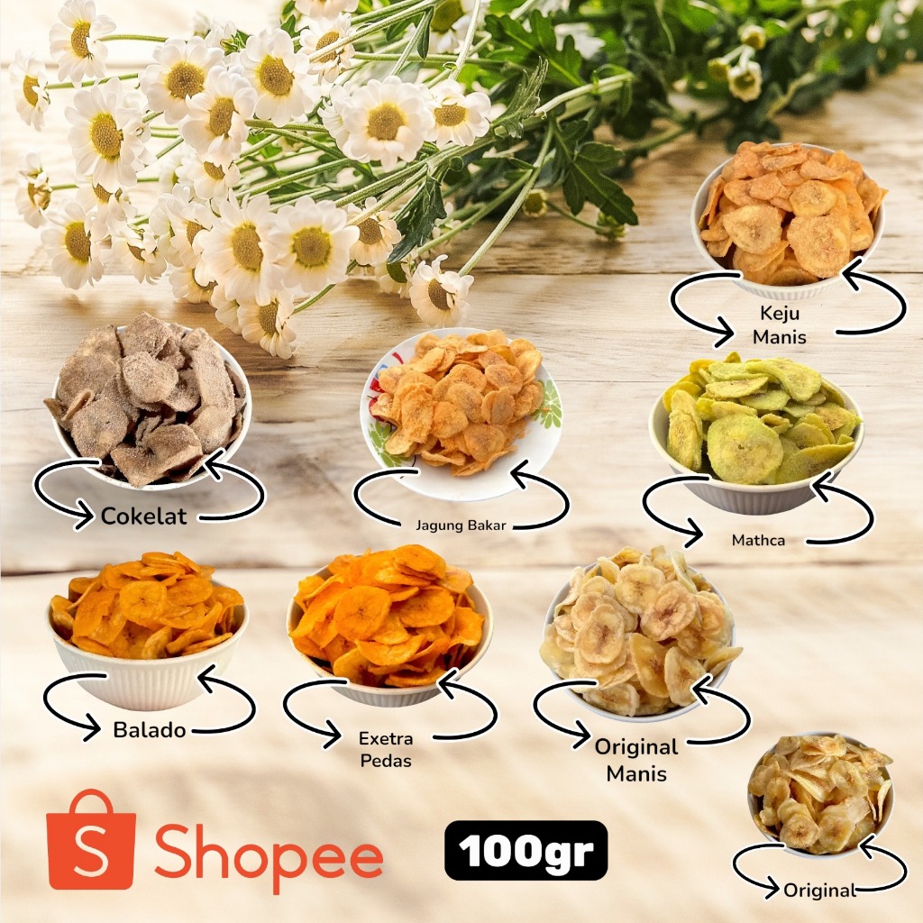 Keripik Pisang Coklat Khas Lampung Per Bungkus Isi 100gr | Keripik Pisang Nangka Coklat Khas Lampung