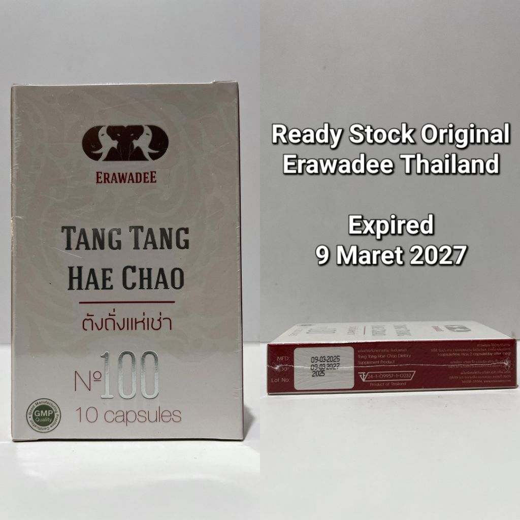 Erawadee Tang Tang Hae Chao No 100 Original Thailand