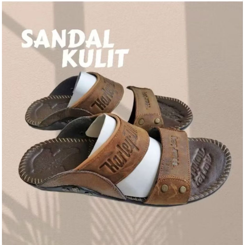 SANDAL KULIT HARLEY-DAVIDSON
