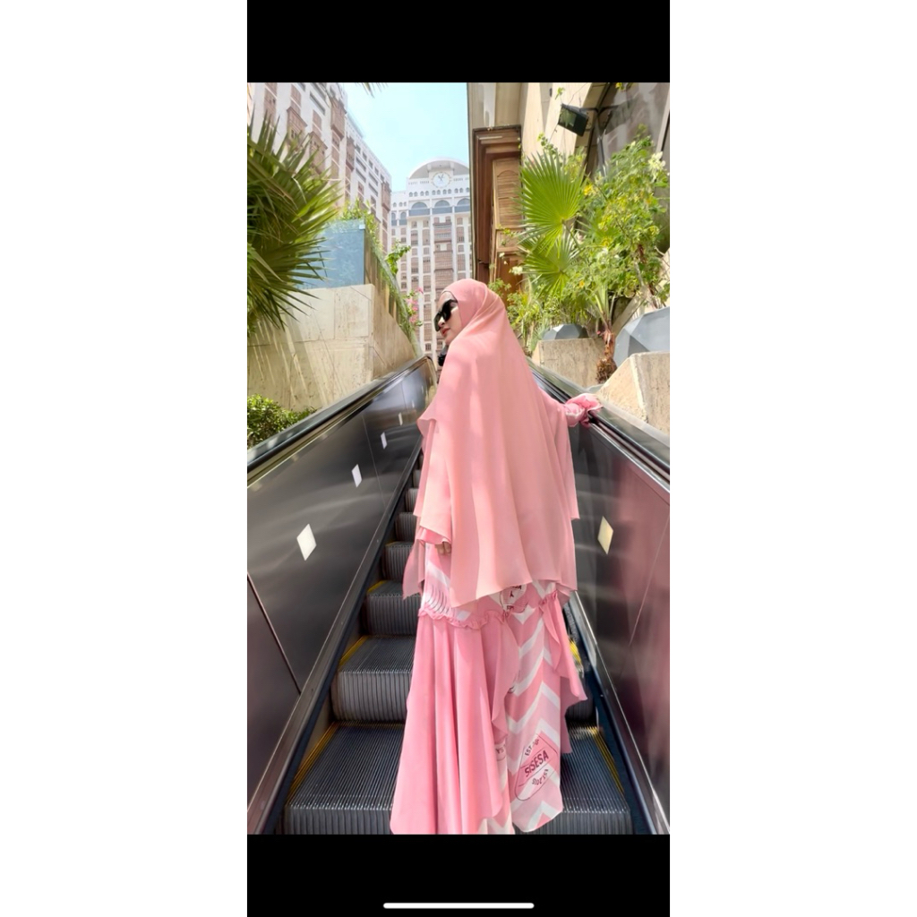 preloved sisesa set pink