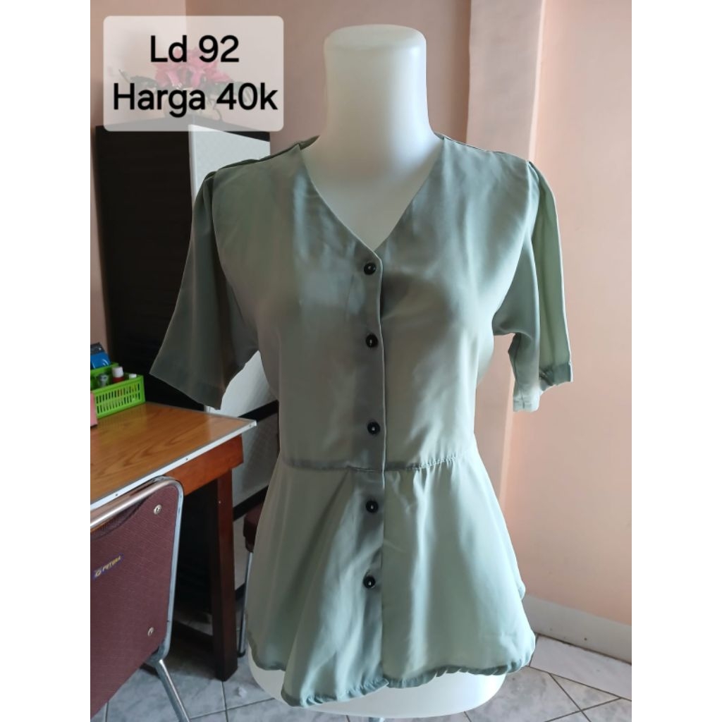 Blouse Wanita Mint