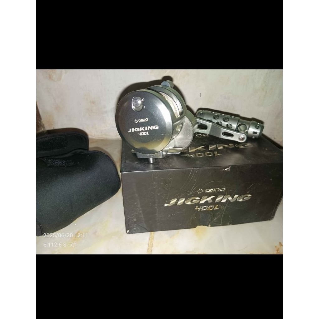 REEL OH DAIDO JIGKING 400L (Left) Bekas