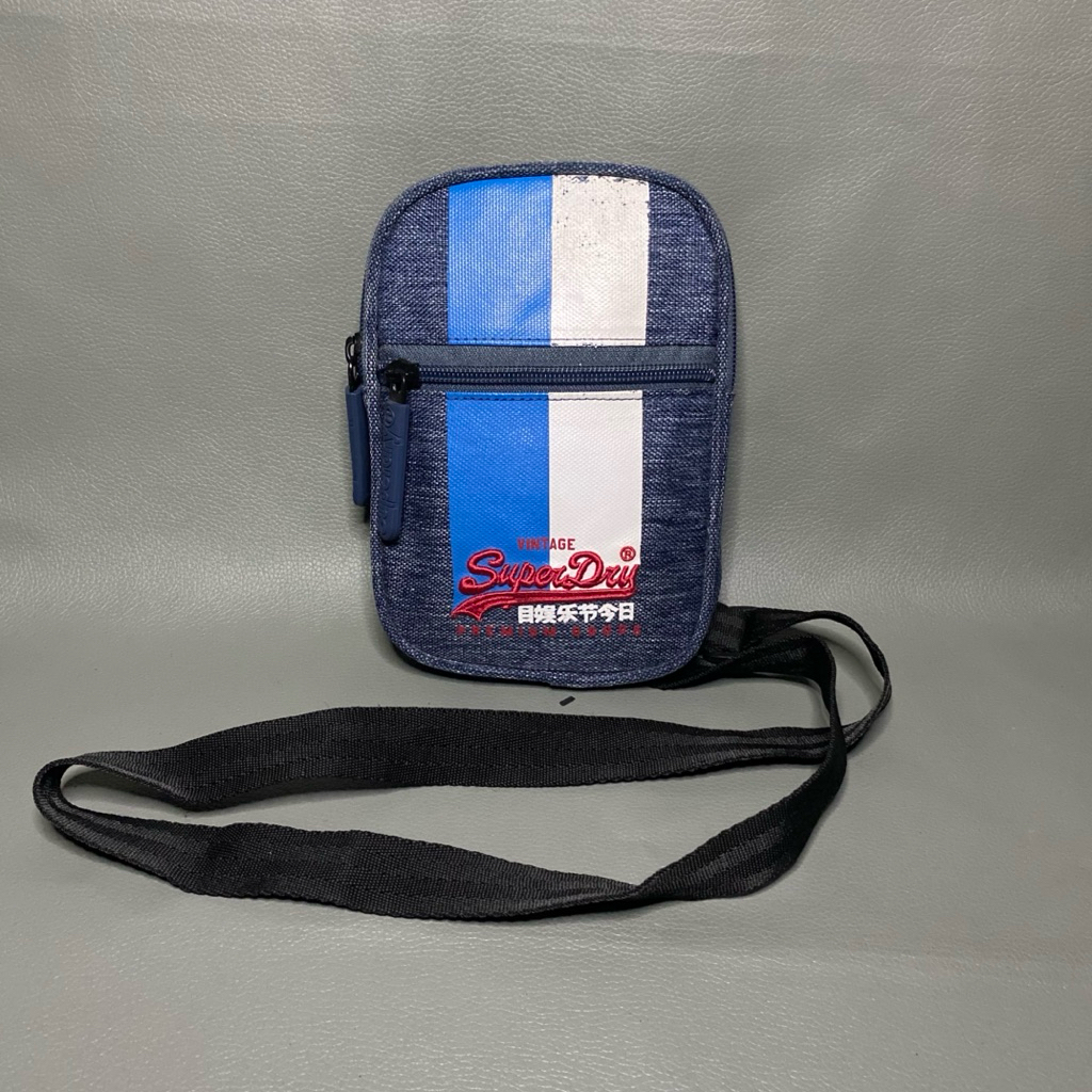 Sling Bag Superdry Sports Pouch Bag Original /  Superdry Men's Vl Sport Pouch Luggage Messenger Bag 