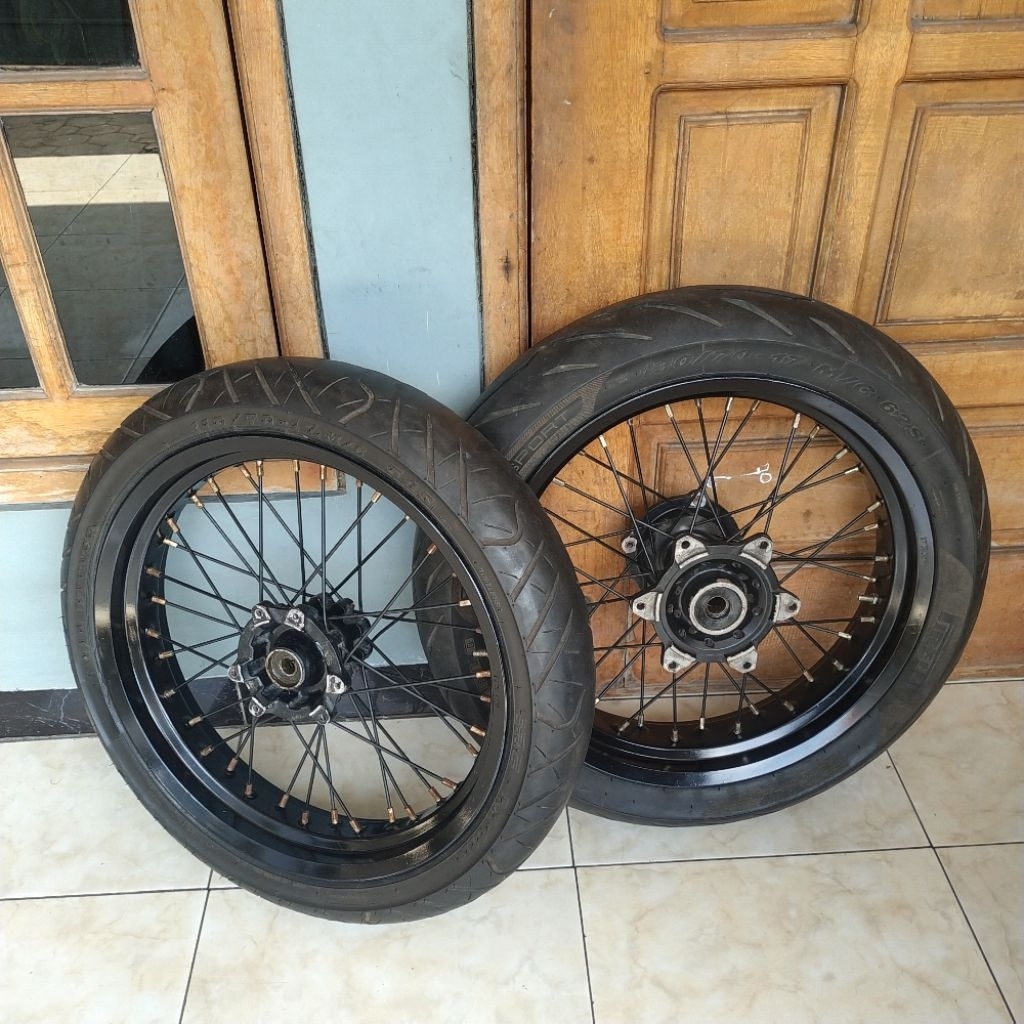 Wheelset supermoto crf velg crf supermoto velg supermoto crf whelset crf supermoto velg crf supermot