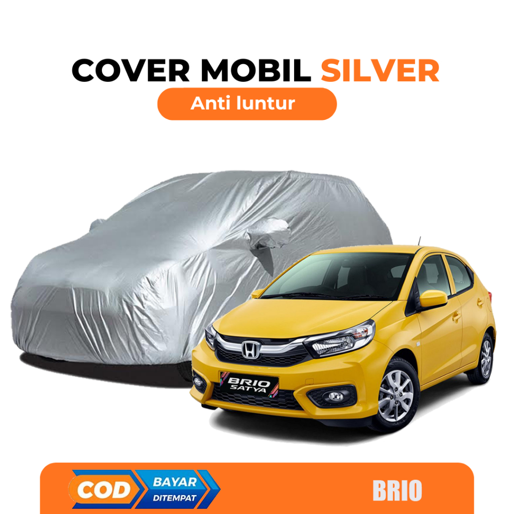 [Bisa Cod] Body Cover Mobil Brio Sarung Mobil Brio/Brio Satya/Brio