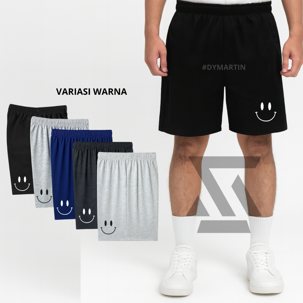 Celana Pendek Wanita Super Jumbo Motif Polos / Celana Pendek Wanita Selutut