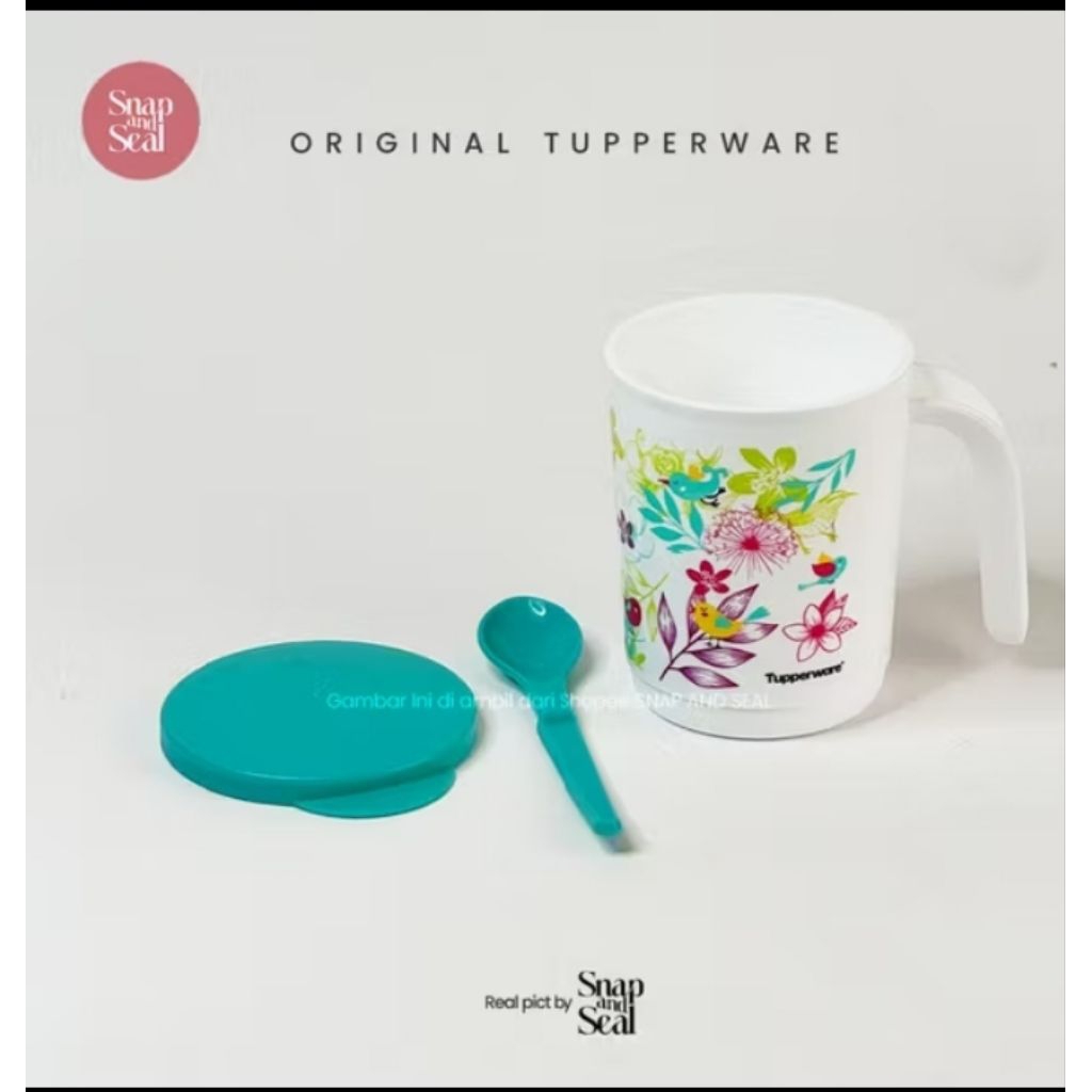 Mug tutup Tupperware (1)
