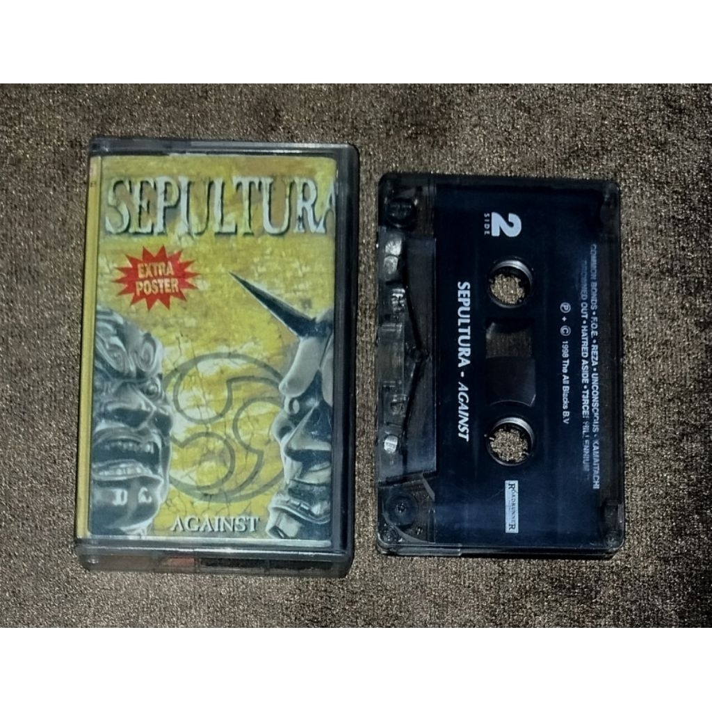 kaset pita Sepultura ( against )