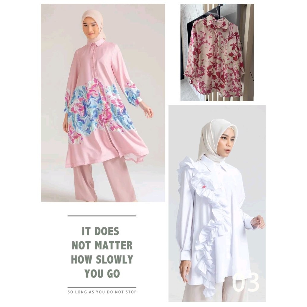 Ria Miranda PL Tunik Blouse