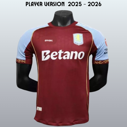 Player issue Jersey aston villa home 2025 2026