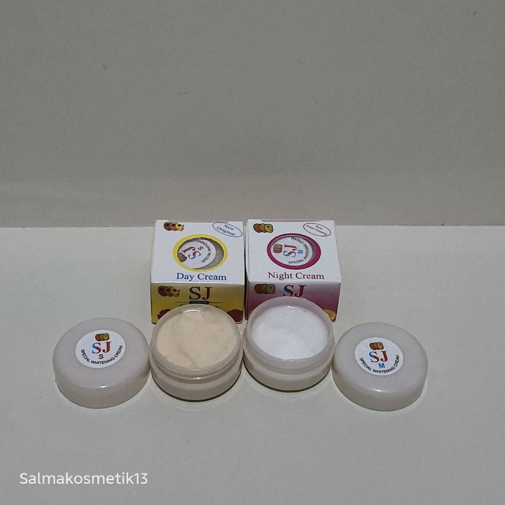 jual 1 pasang cream sin jung topeng day & night spesial whitening original