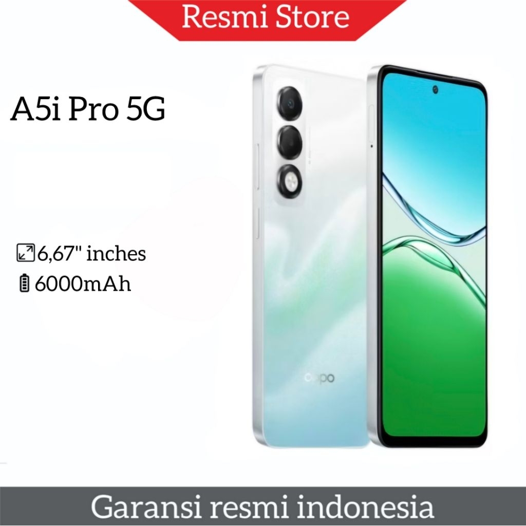 OPO A5i Pro 5G 8/256GB GARANSI RESMI OPO