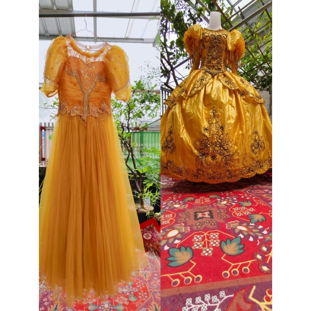 Gaun Noni Belanda Unik Take All (2pcs)