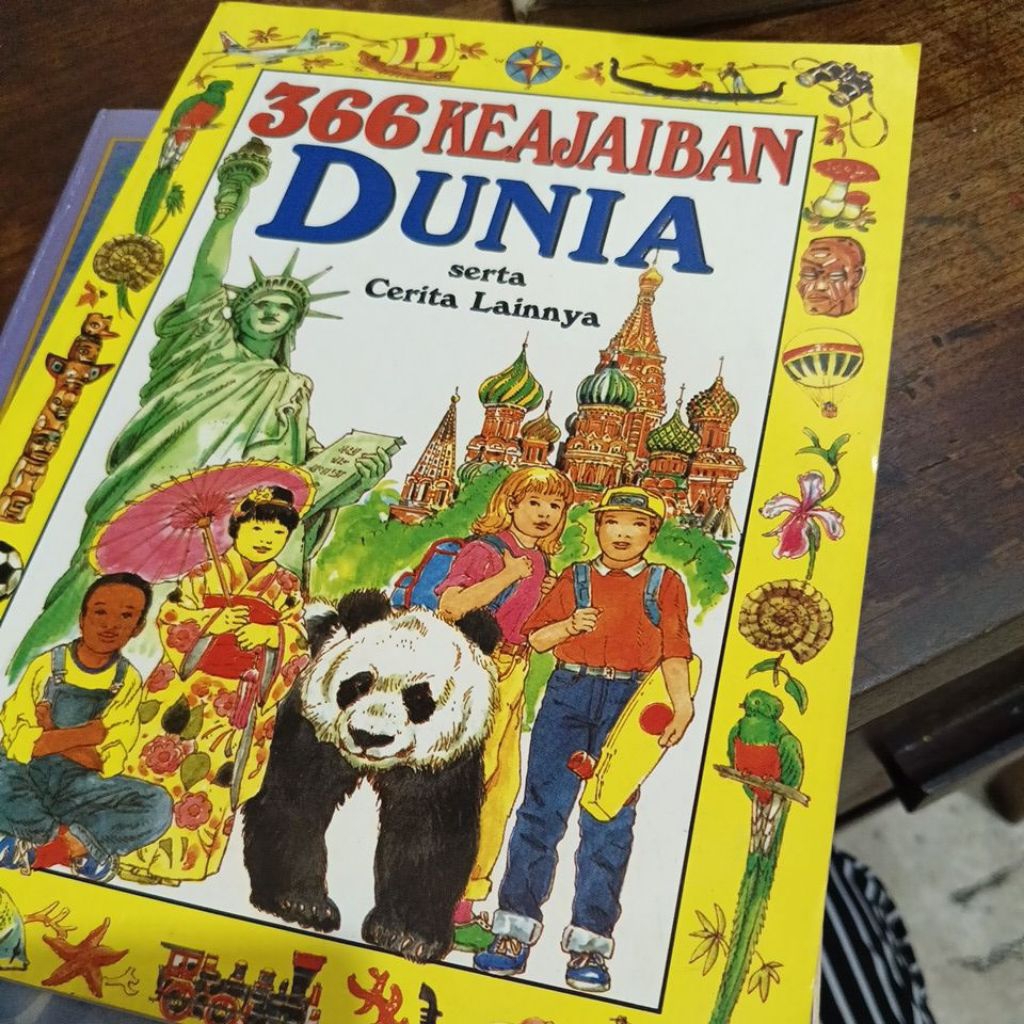 buku 366 keajaiban dunia preloved