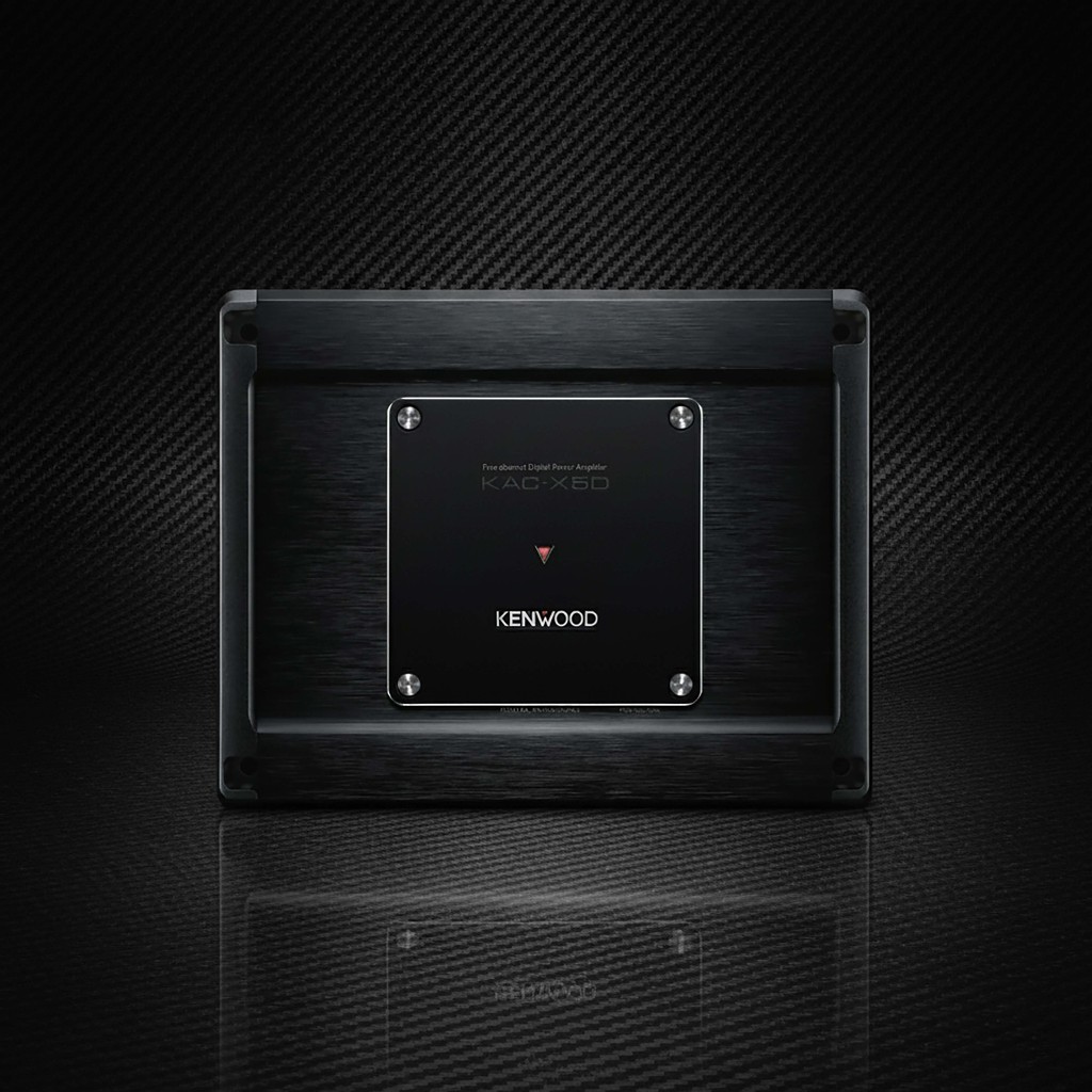 Kenwood KAC-X5D Digital Class D Fullrange 5-Channel Power Amplifier Totoal Outputs 1.200 Watt