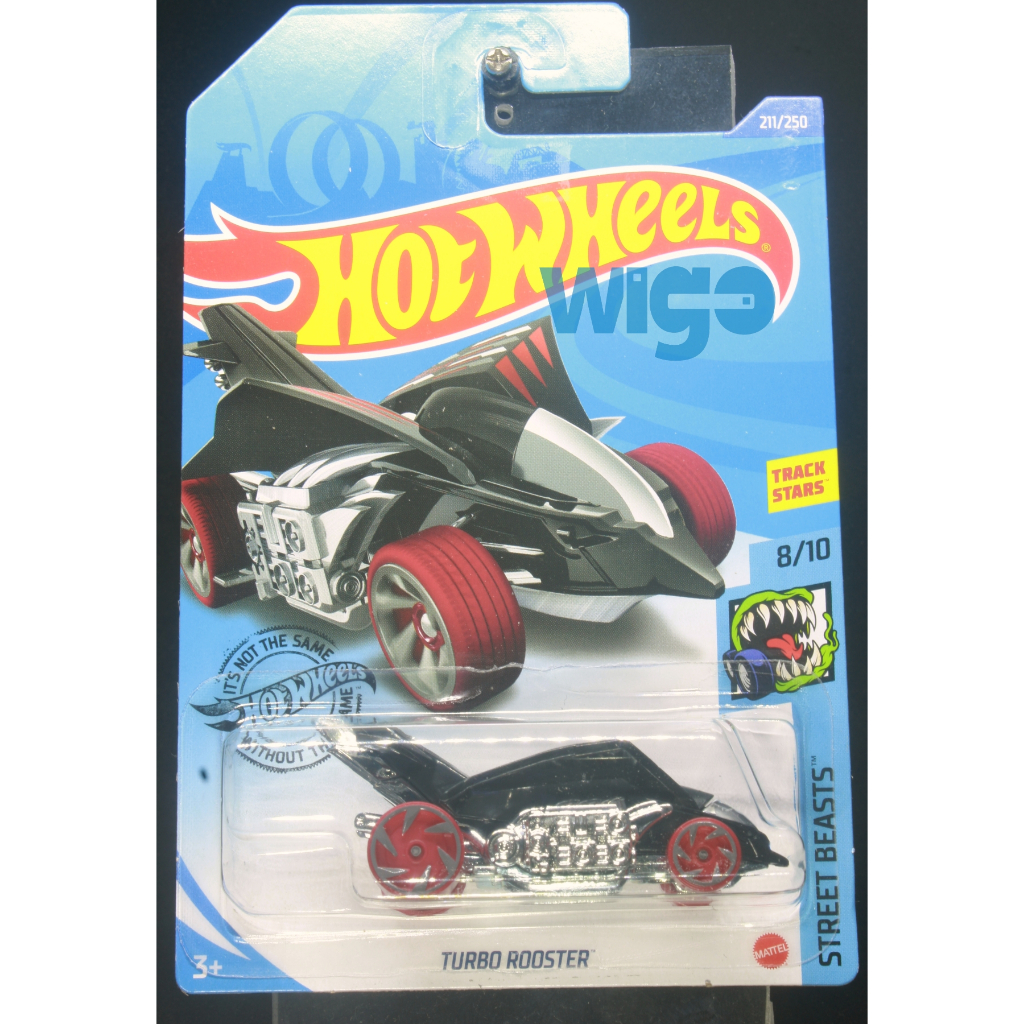 Hot Wheels Turbo Rooster hitam lot N 2020 Hotwheels Diecast