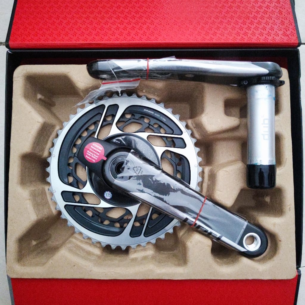 Crankset Crank Set Sram Red AXS Power Meter 170 48-35 DUB