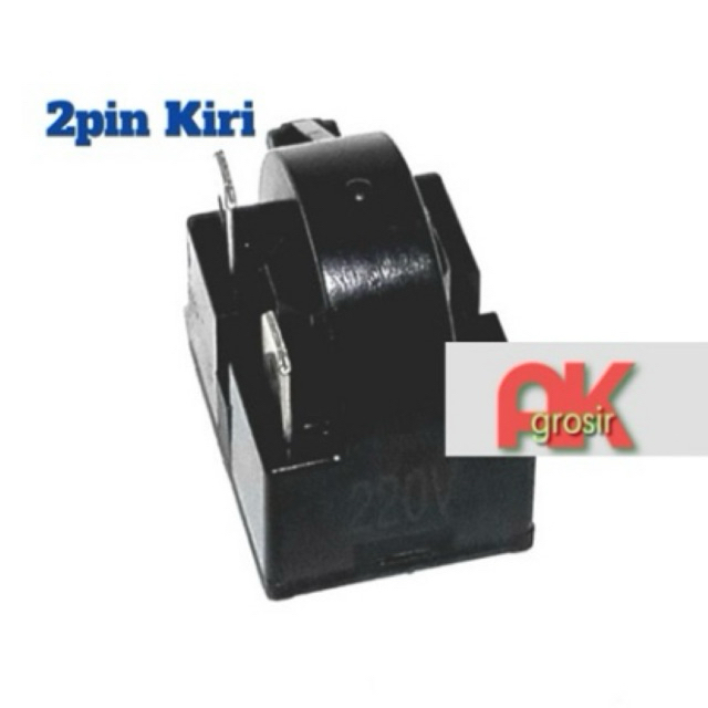 Relay Kulkas 2pin Kiri/PTC relay 2kaki kulkas