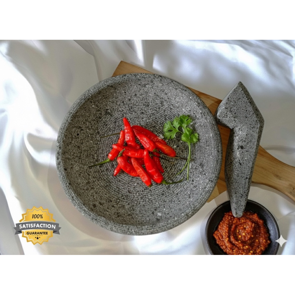 COBEK BATU ASLI 18CM COBEK BATU ASLI TULUNGAGUNG