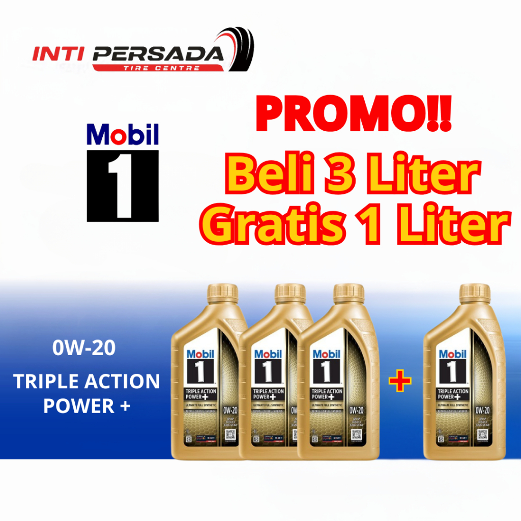 Oli Mesin - Mobil 1 Triple Action Power 0W - 20 (1liter)