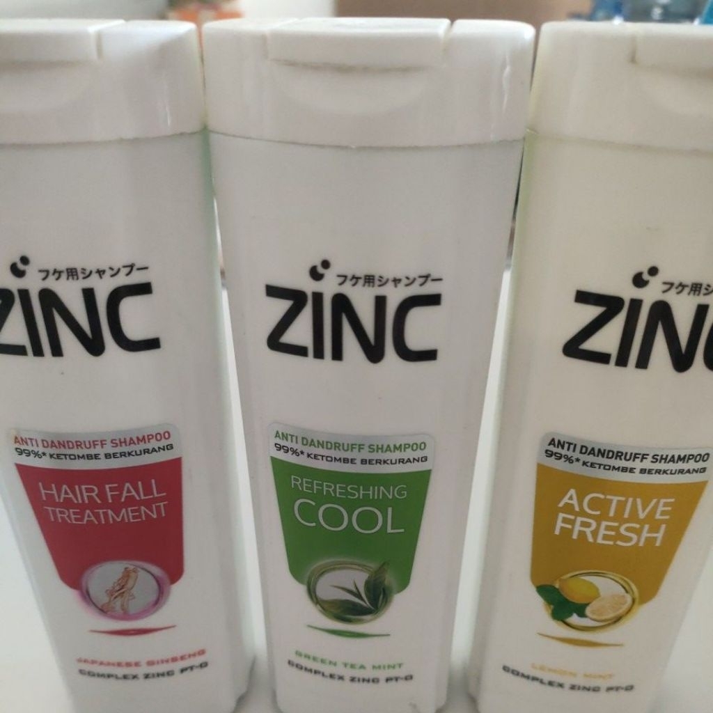 sampo zinc botol 170ml