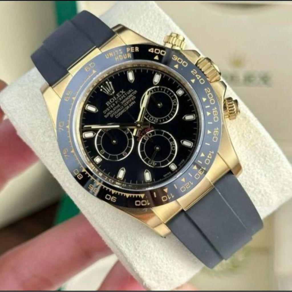 JAM TANGAN LAKI-LAKI DEWASA/JAM TANGAN COWOK/JAM TANGAN RLX DAYTONA COSMOSGRAPH SWISS MATIC DM 40MM 