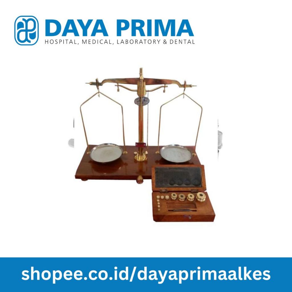 Timbangan Gram + Anak Timbang