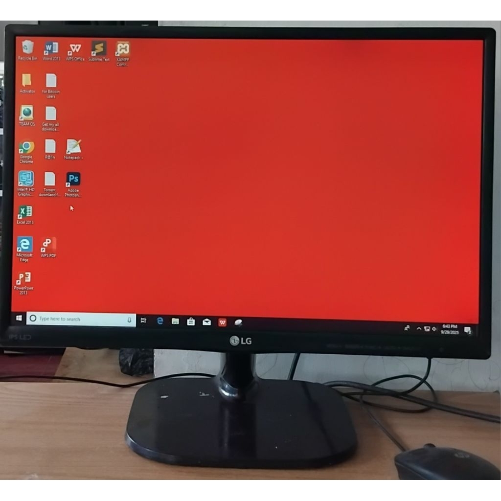 Monitor LG IPS LED 20 inch seri 20MP48A