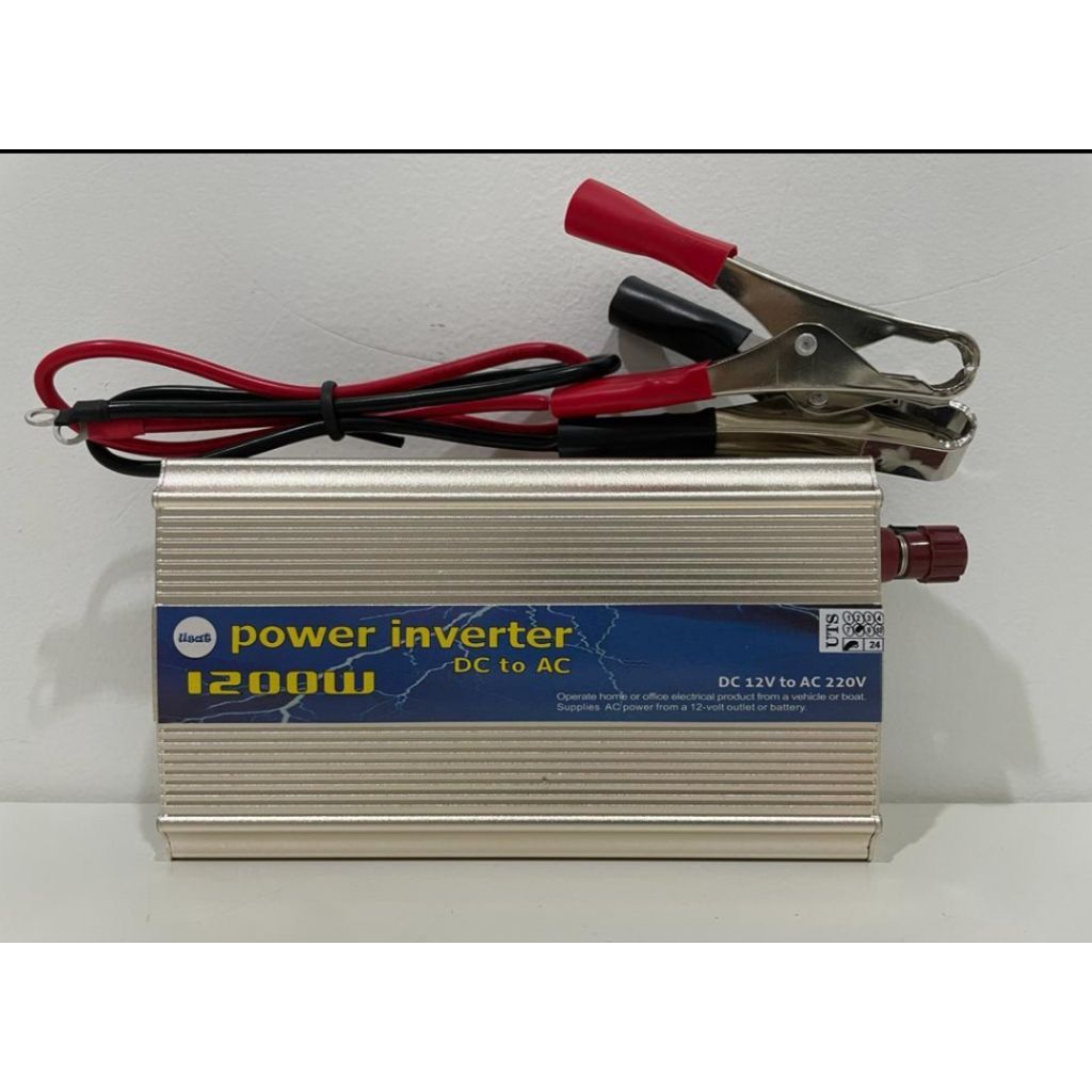 Power Inverter 1200 Watt DC 12 Volt To AC 220 Volt