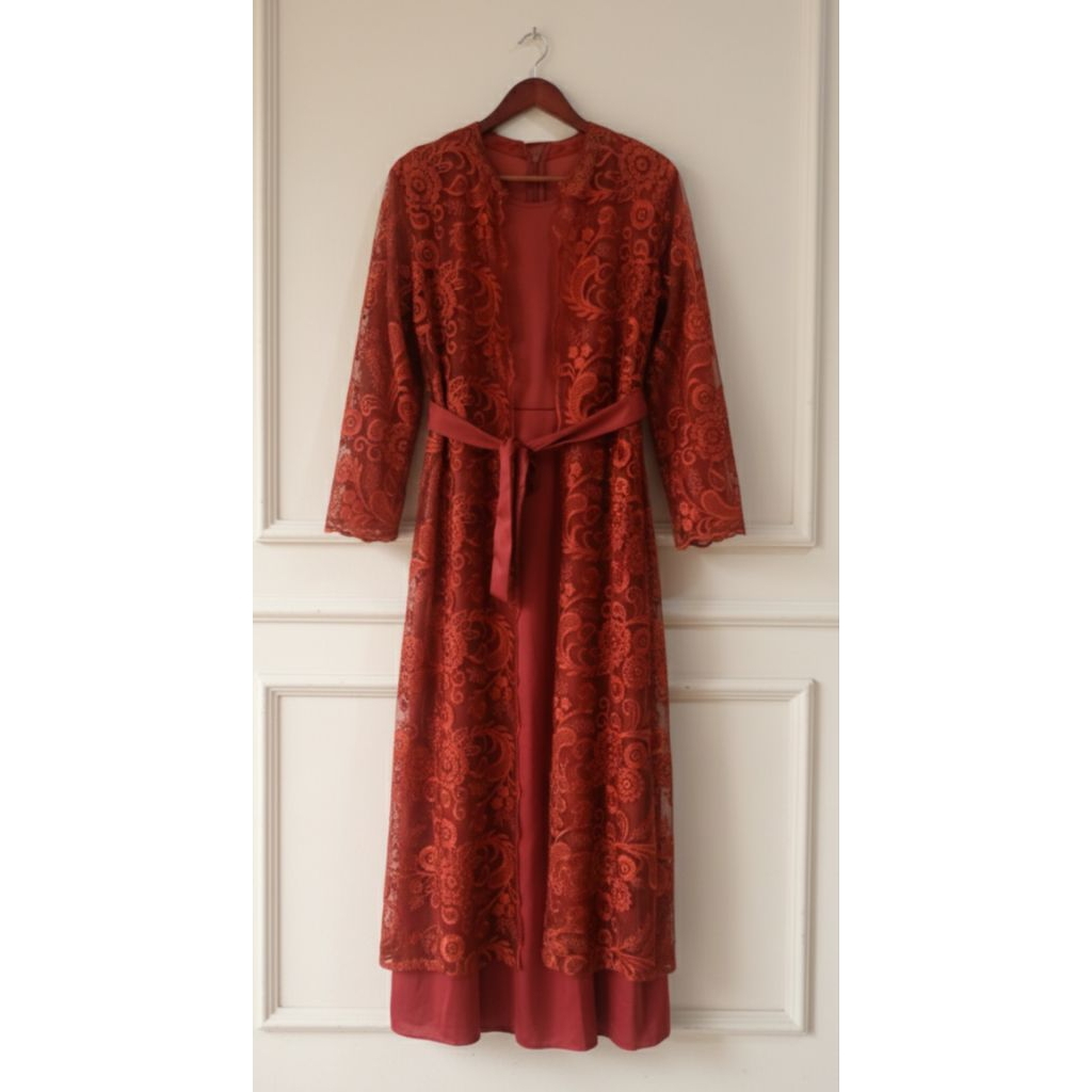 GAUN KEBAYA BROKAT|| GAUN CANTIK|| FASHION WANITA