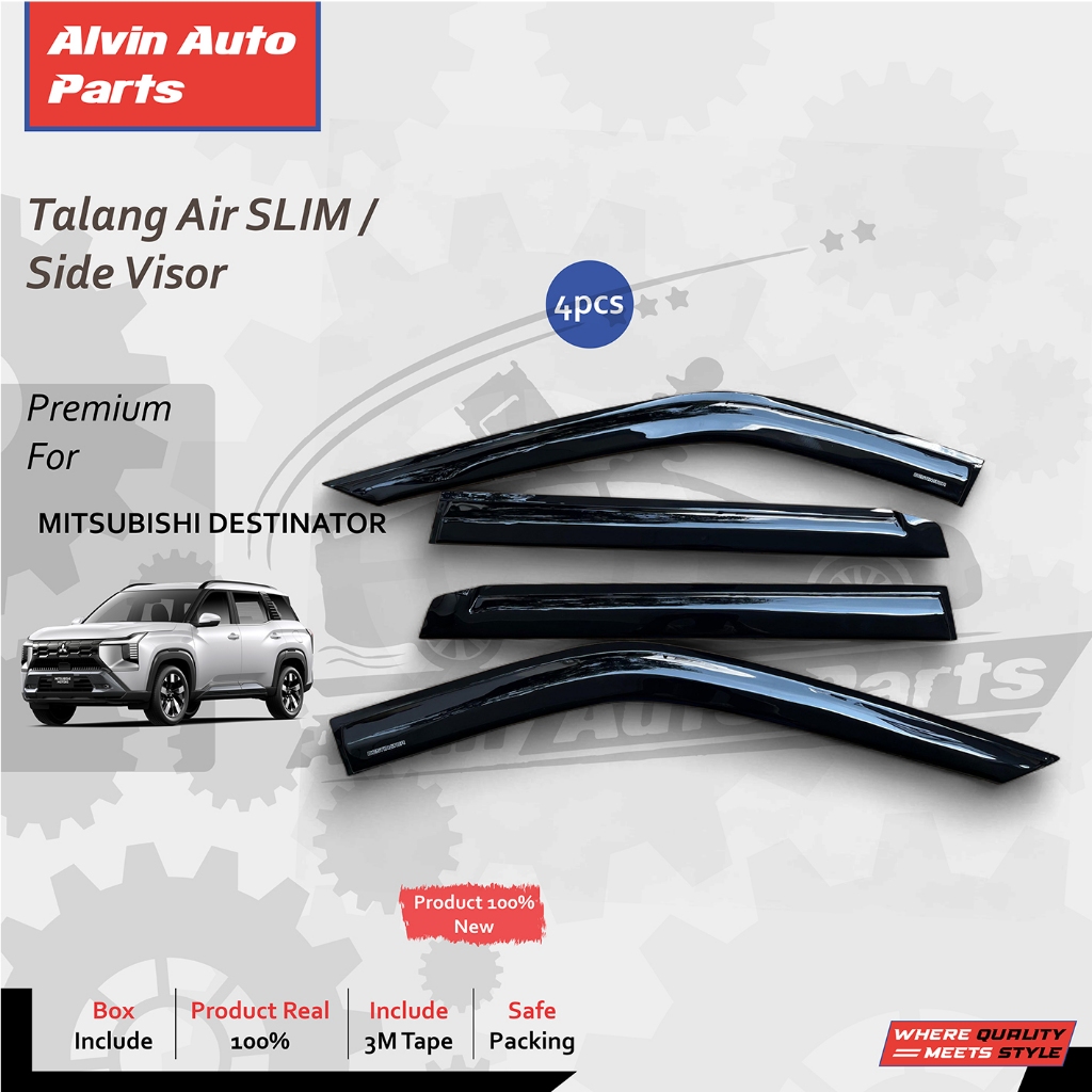 TALANG AIR DESTINATOR SLIM / SIDE VISOR MITSUBISHI DESTINATOR SLIM/ACCESSORIES MITSUBISHI DESTINATOR