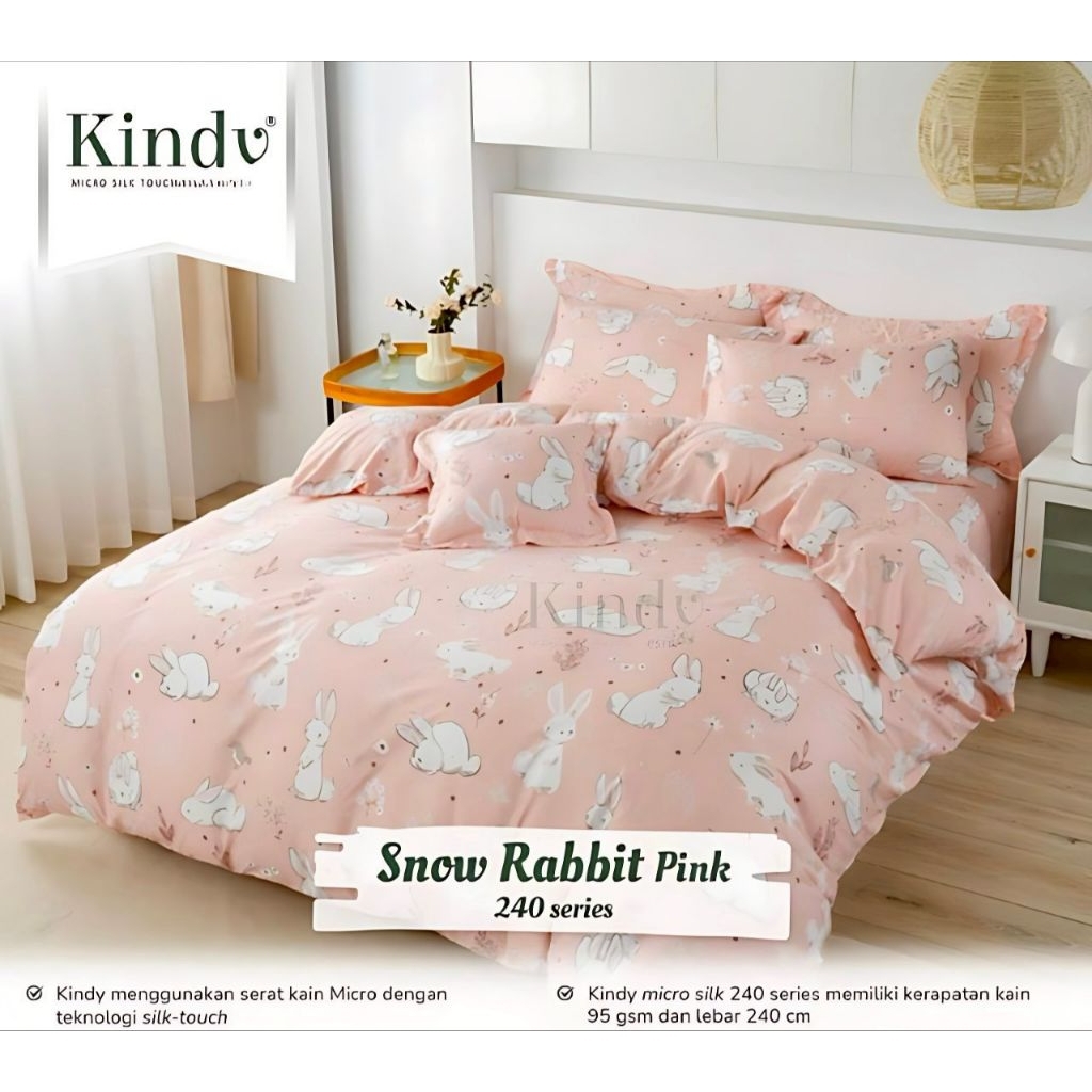 Bedcover set sprei motif kucing kelinci bedcover set 90x200 bedcover set 100x200 bedcover set 120x20