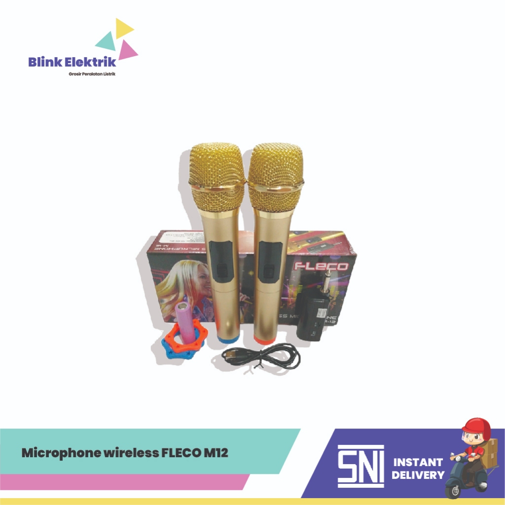 Microphone wireless FLECO M12