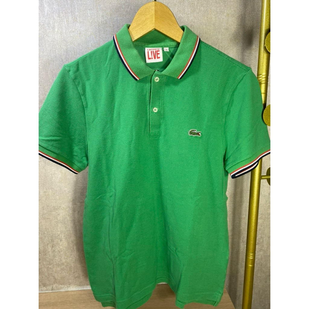 Kaos Polo Kemeja Berkerah Pria Lacoste Live Men’s Polo Shirt Light Green Murah
