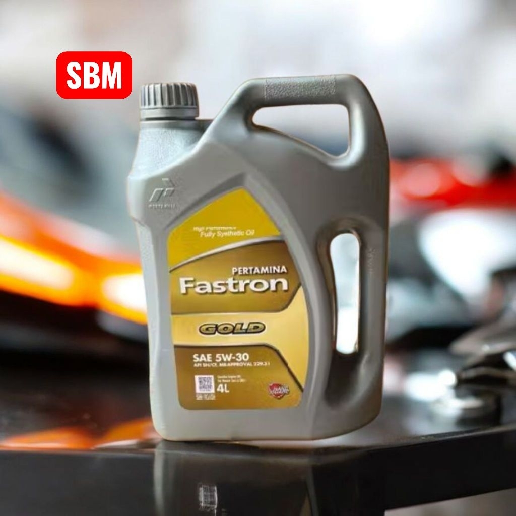 FASTRON GOLD SAE 5W-30 4 LITER OLI MESIN PERTAMINA