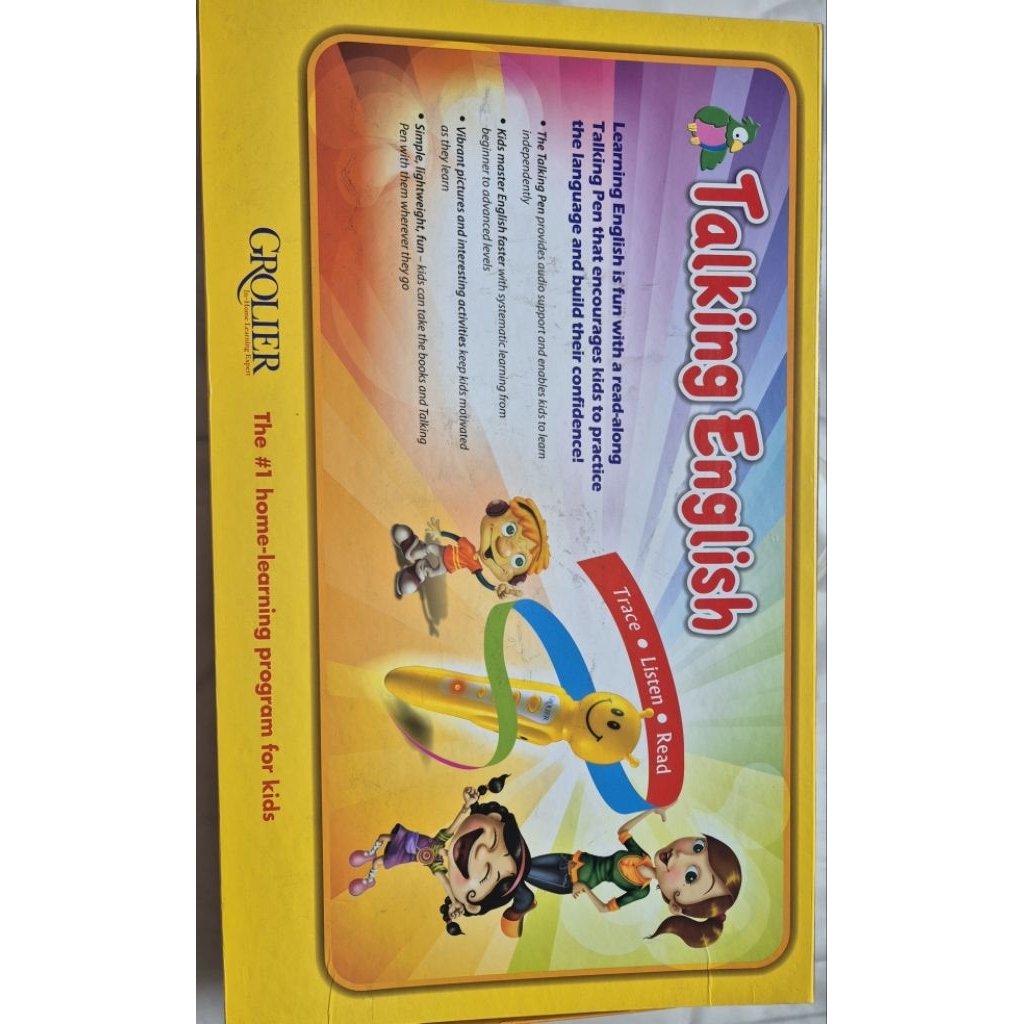 PRELOVED Grolier Talking English TANPA PEN