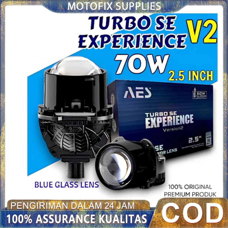 LED Projector Lens Biled Bi-led AES Turbo SE 2.5 Inch Non Laser TBS AES